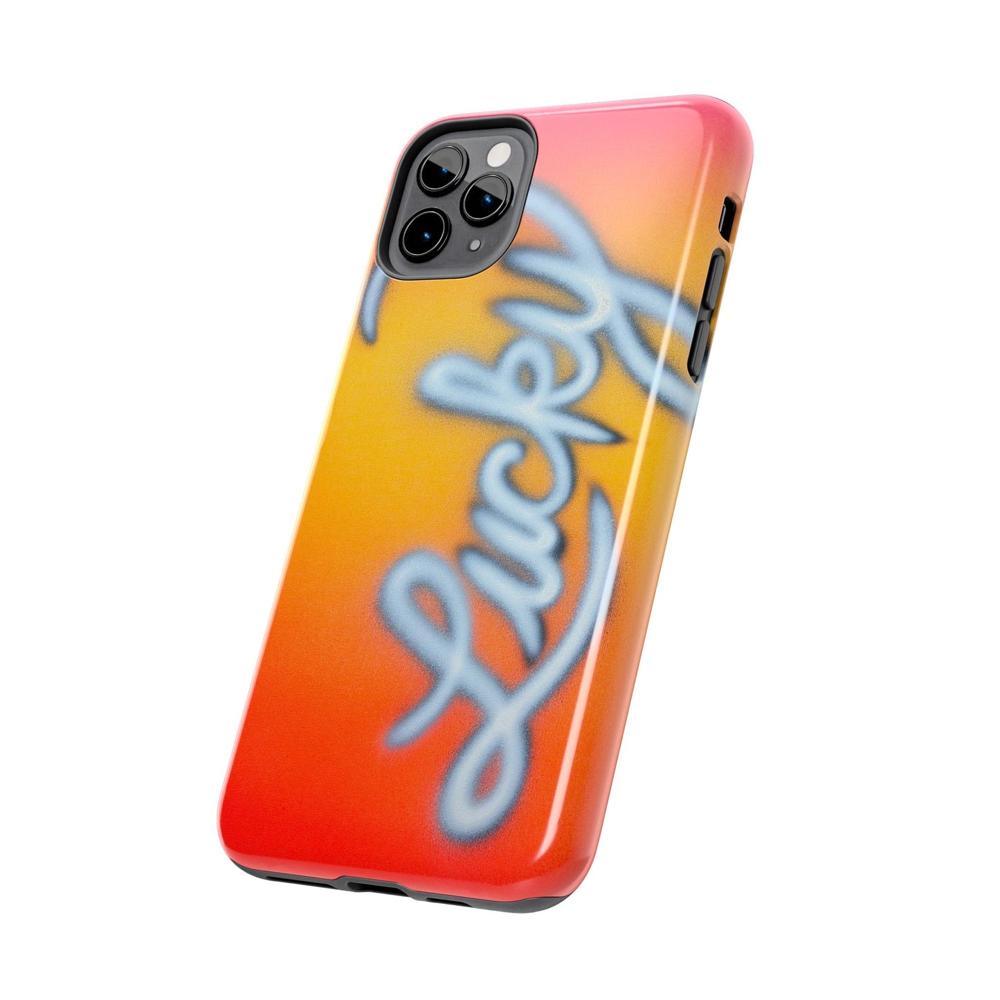 "lucky" airbrush iPhone case