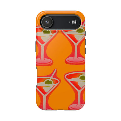 "shaken, not stirred” airbrush iPhone case