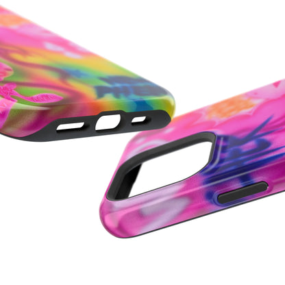 MagSafe "wanted" airbrush iPhone case