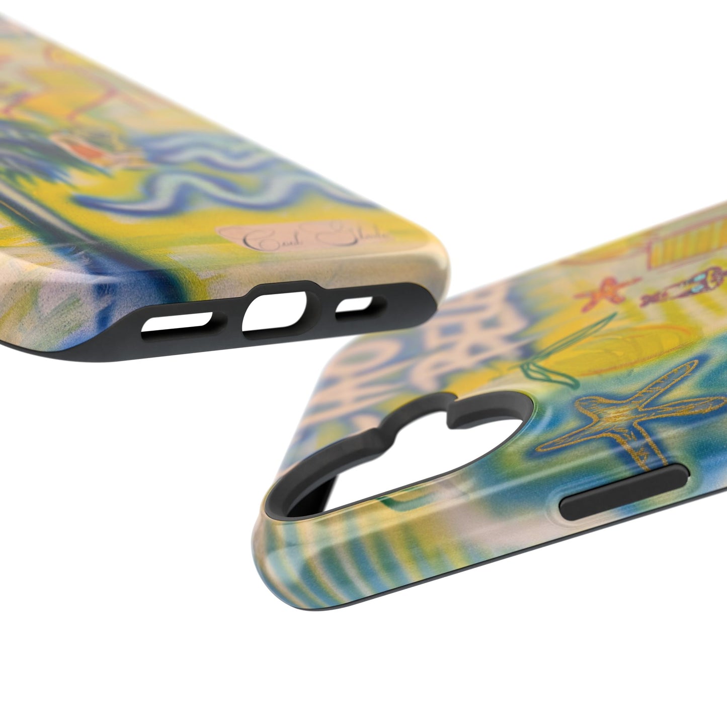 MagSafe "ciao bella" airbrush iPhone case
