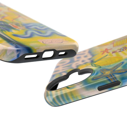 MagSafe "ciao bella" airbrush iPhone case