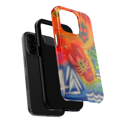 "tipsy lobster" airbrush iPhone case