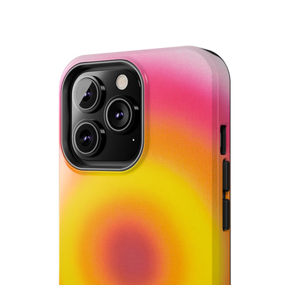 "pink lemonade aura" airbrush iPhone case