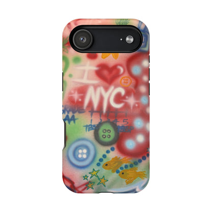MagSafe "i <3 NYC" airbrush iPhone case