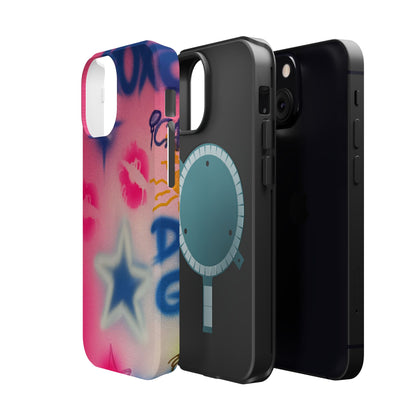 MagSafe "star symbol" airbrush iPhone case