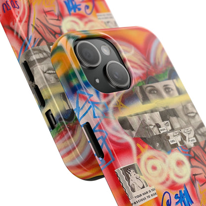 "get busy!" airbrush iPhone case