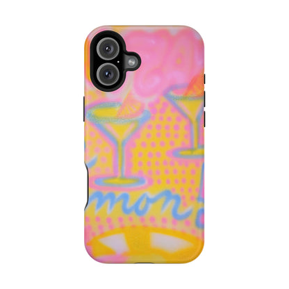 MagSafe "lemontini" airbrush iPhone case