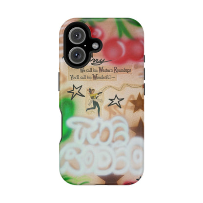 MagSafe "the rodeo" airbrush iPhone case