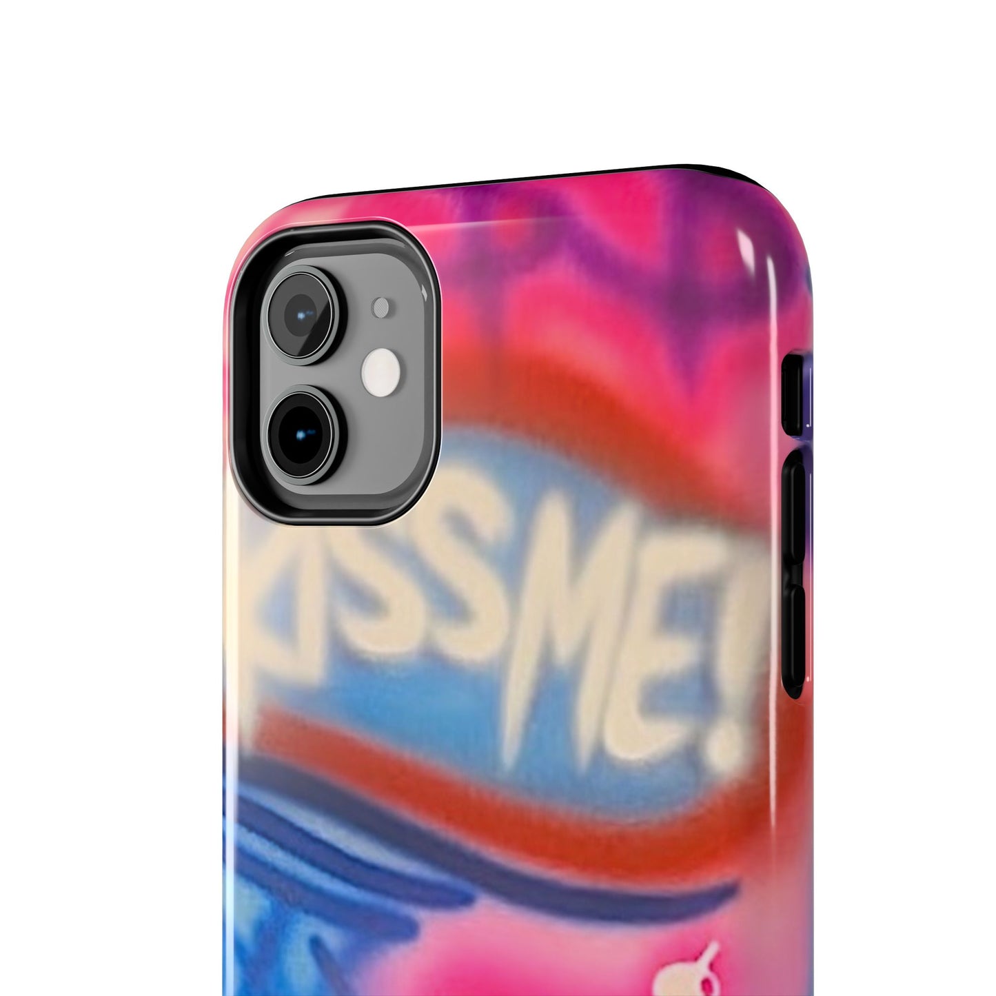 "kiss me pt. 2" airbrush iPhone case