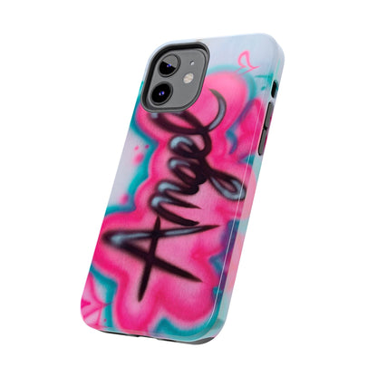 "angel" airbrush iPhone case