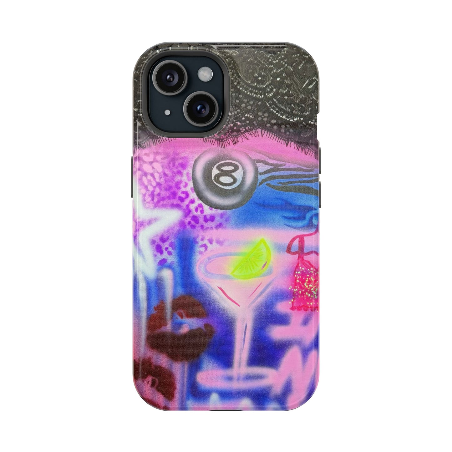 MagSafe "dream life" airbrush iPhone case
