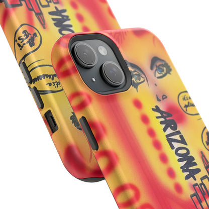 MagSafe "tempe, az" airbrush iPhone case