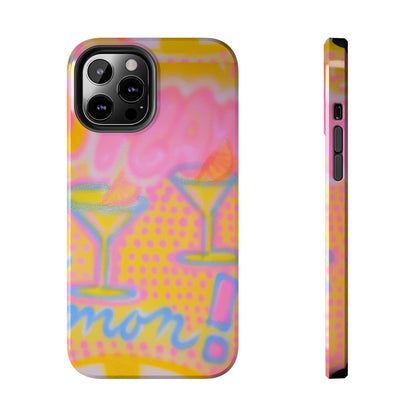 "Lemontini" Airbrush iPhone-Hülle