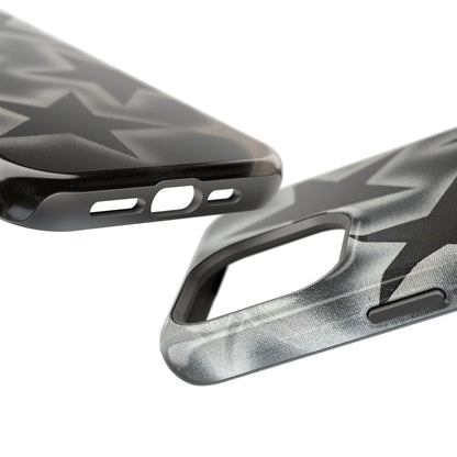MagSafe "chrome stars" airbrush iPhone case