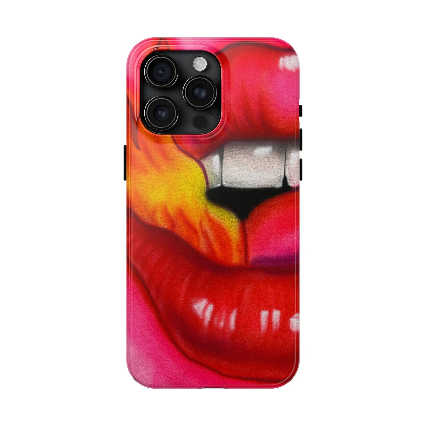 "flaming lips pt. 2" airbrush iPhone case