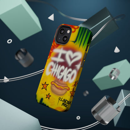 MagSafe "chicago" airbrush iPhone case