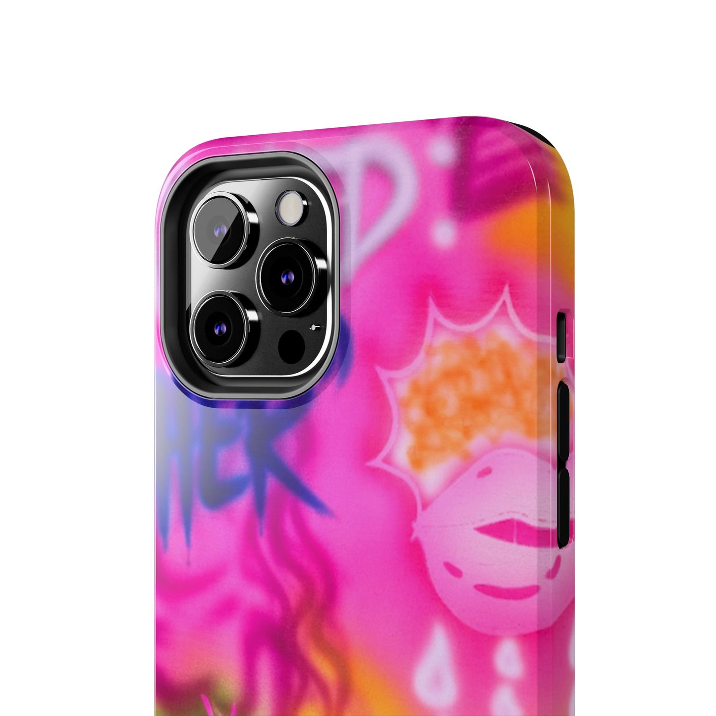 "wanted" airbrush iPhone case
