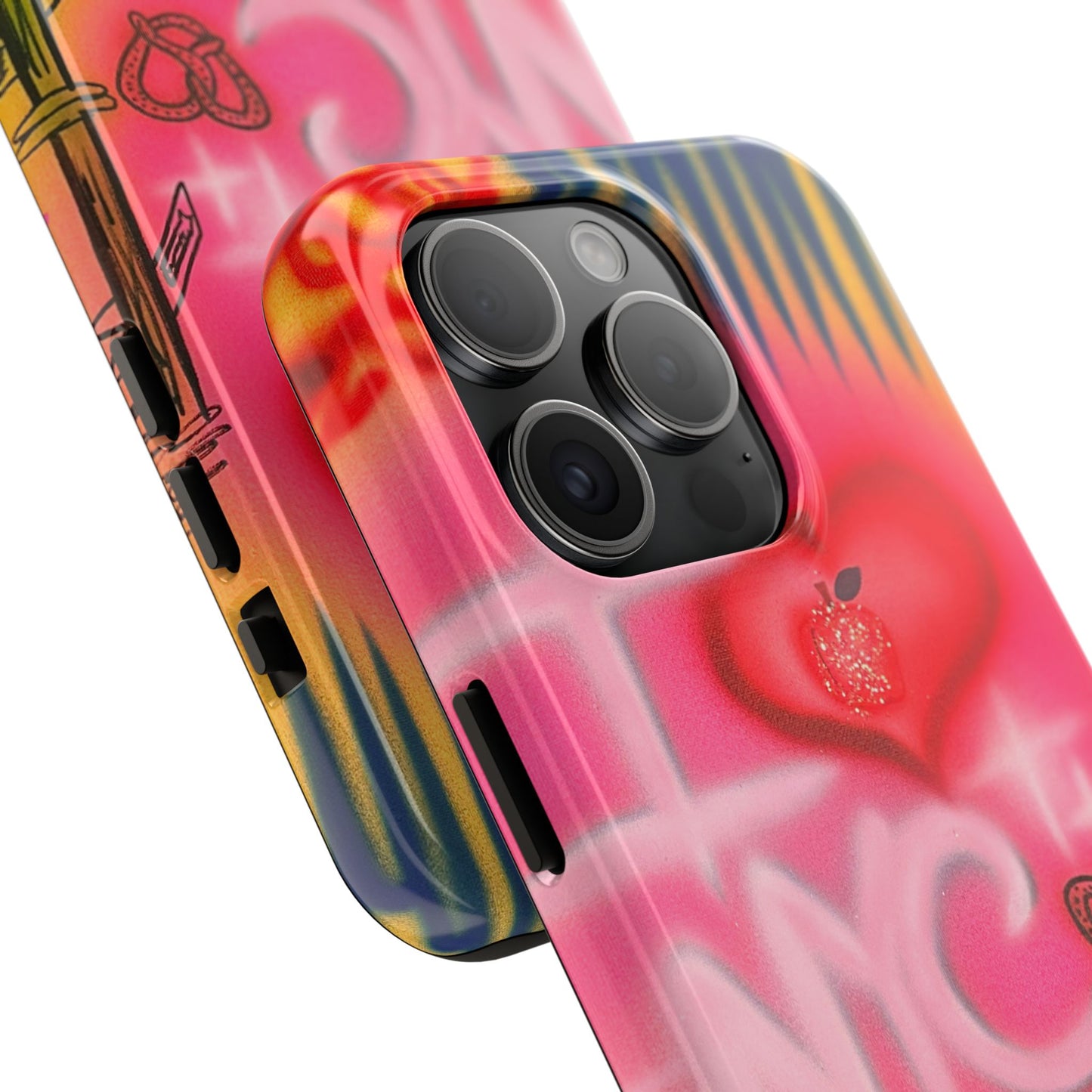 "in the city" airbrush iPhone case