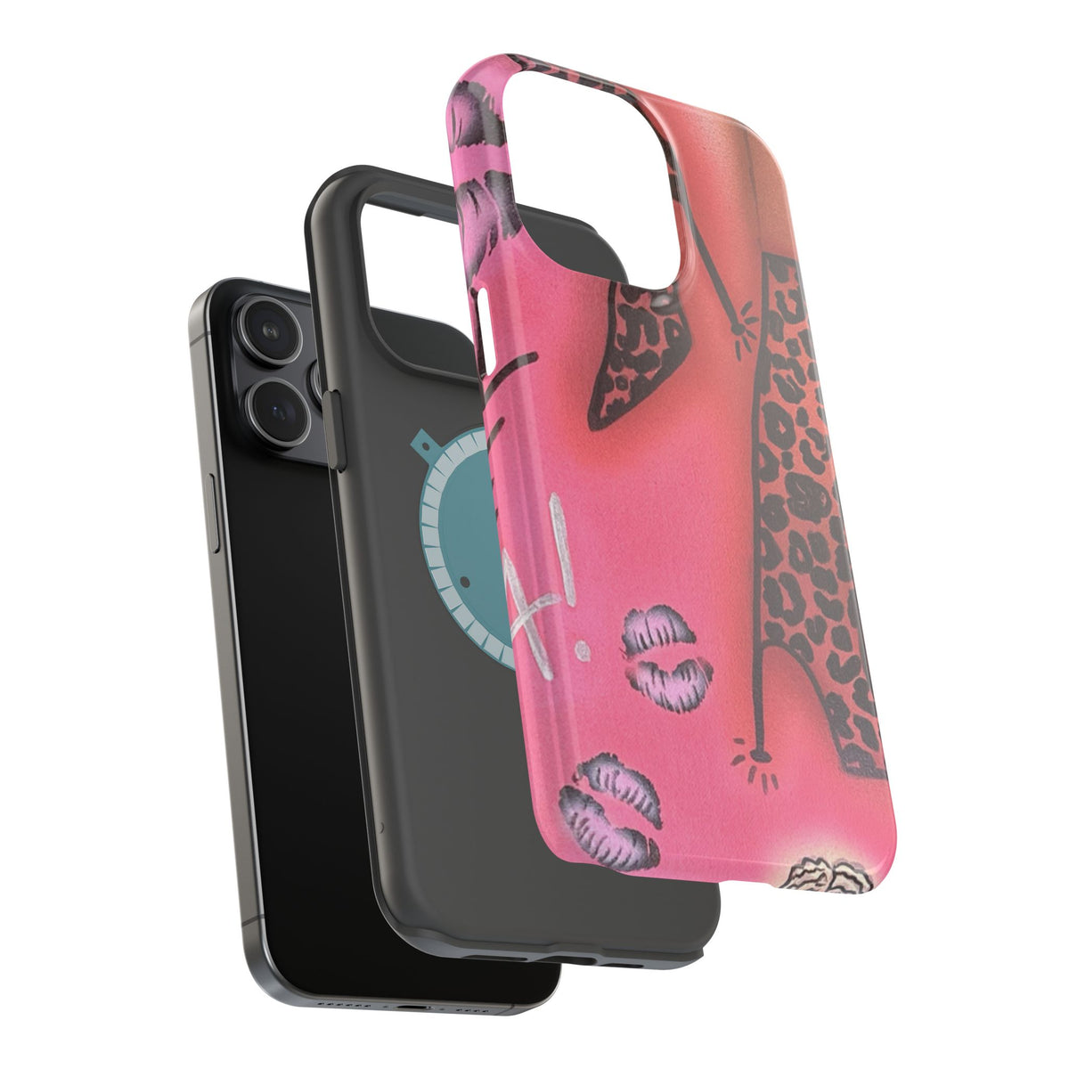 MagSafe „Cheetah Boots“ Airbrush iPhone-Hülle