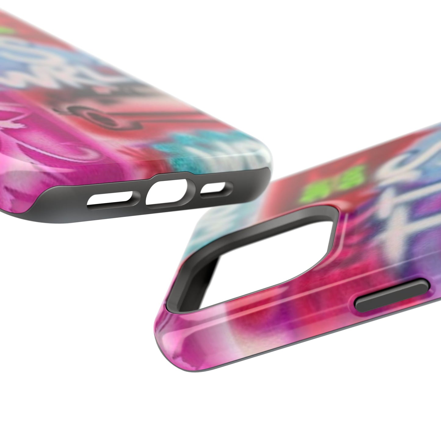 MagSafe „its ur WRLD“ Airbrush iPhone Hülle