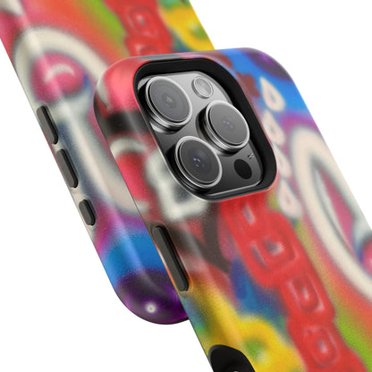 MagSafe „lock it in, lover“ Airbrush iPhone-Hülle
