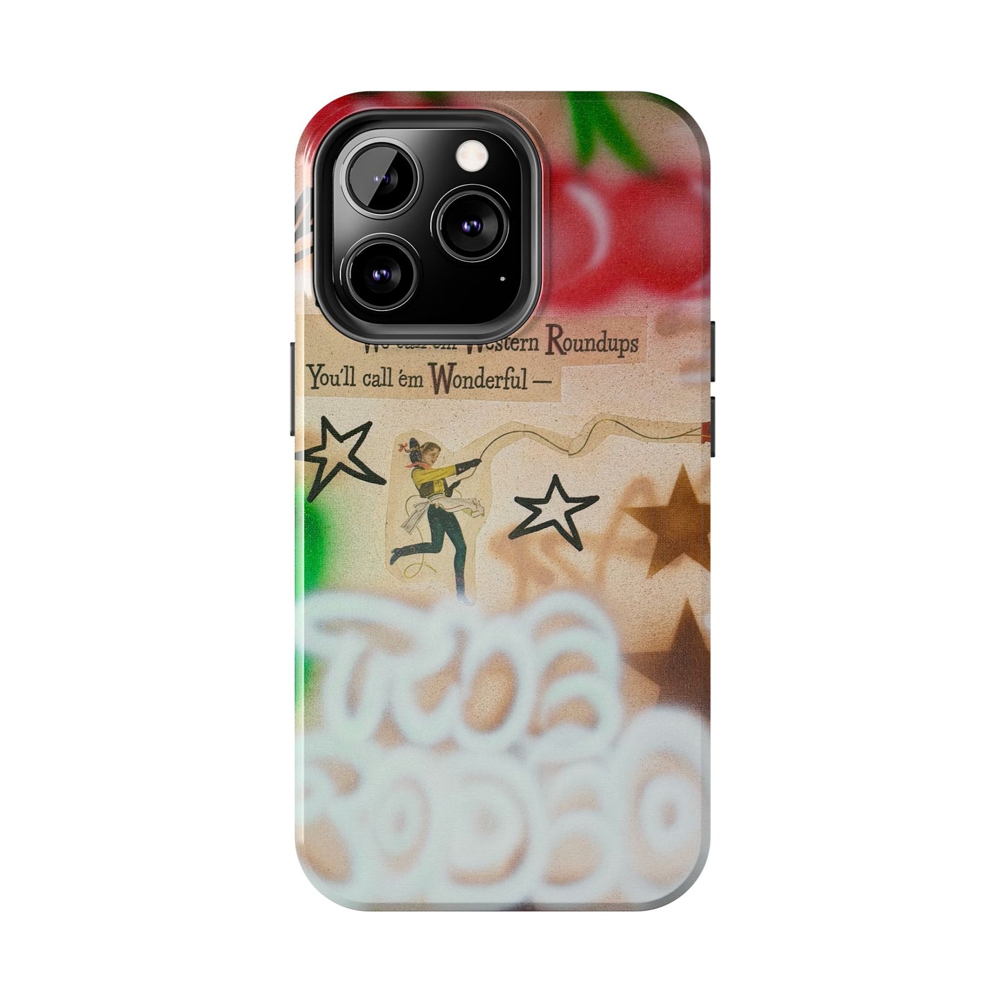 "the rodeo" airbrush iPhone case