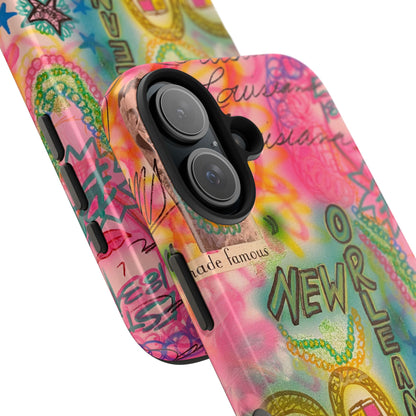 "new orleans, la" airbrush iPhone case
