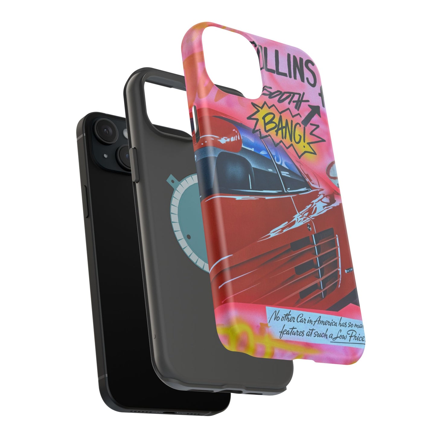 MagSafe "miami momentos" airbrush iPhone case