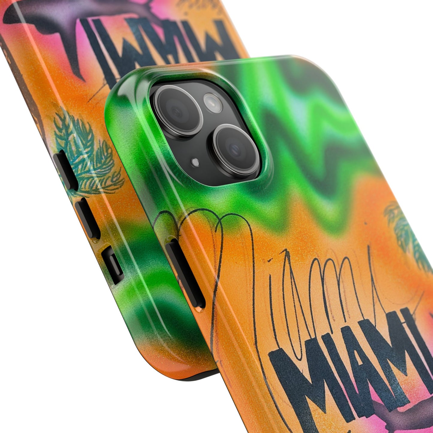"miami, fl" airbrush iPhone case