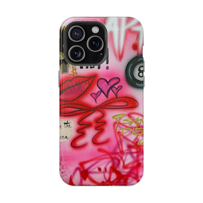 MagSafe "IT-Girl" Airbrush iPhone Hülle