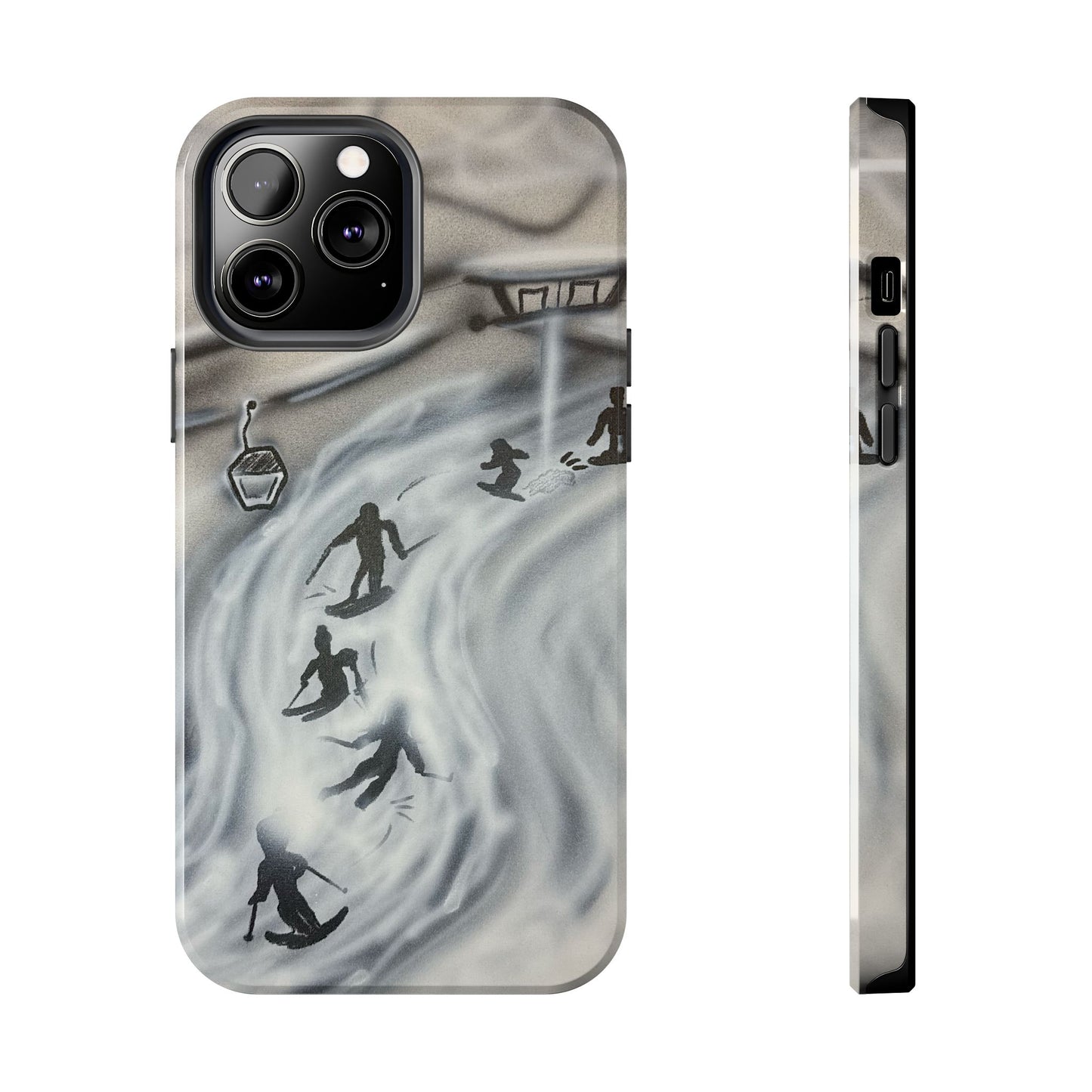 "arctic avalanche" airbrush iPhone case
