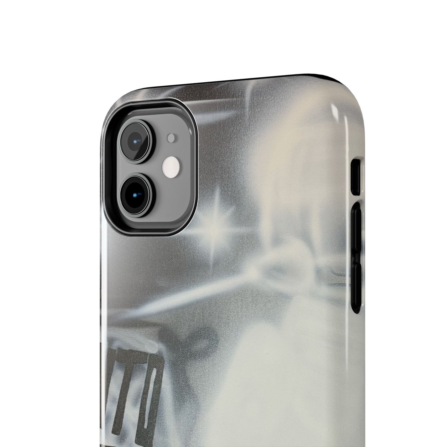 "into the night" airbrush iPhone case