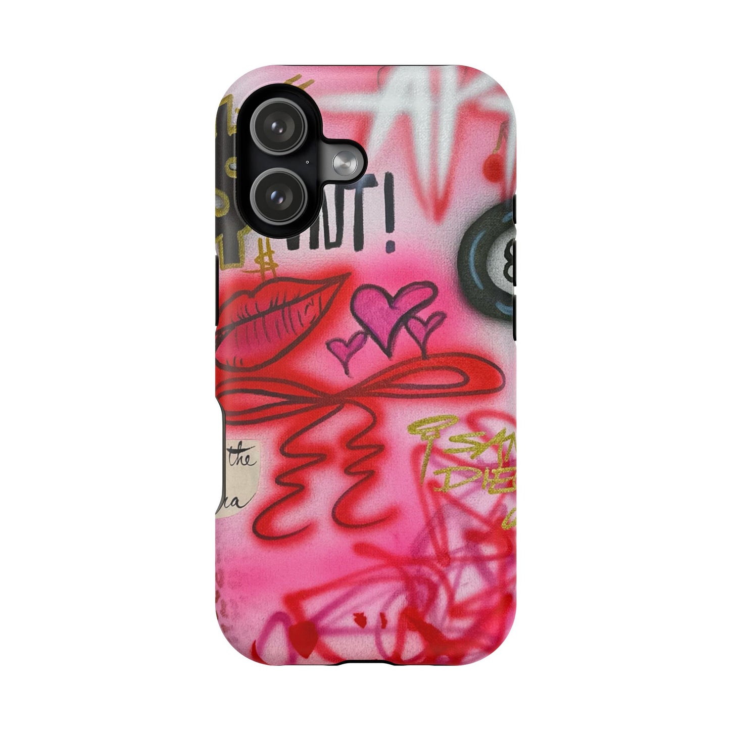 MagSafe "IT-Girl" Airbrush iPhone Hülle