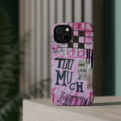 MagSafe "too much motion" airbrush iPhone case