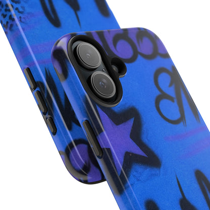 "infamous indigo" airbrush iPhone case