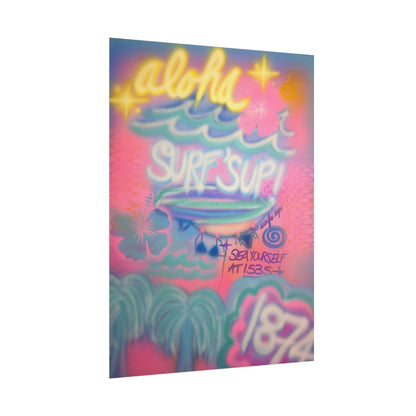 custom gphi airbrush rolled print