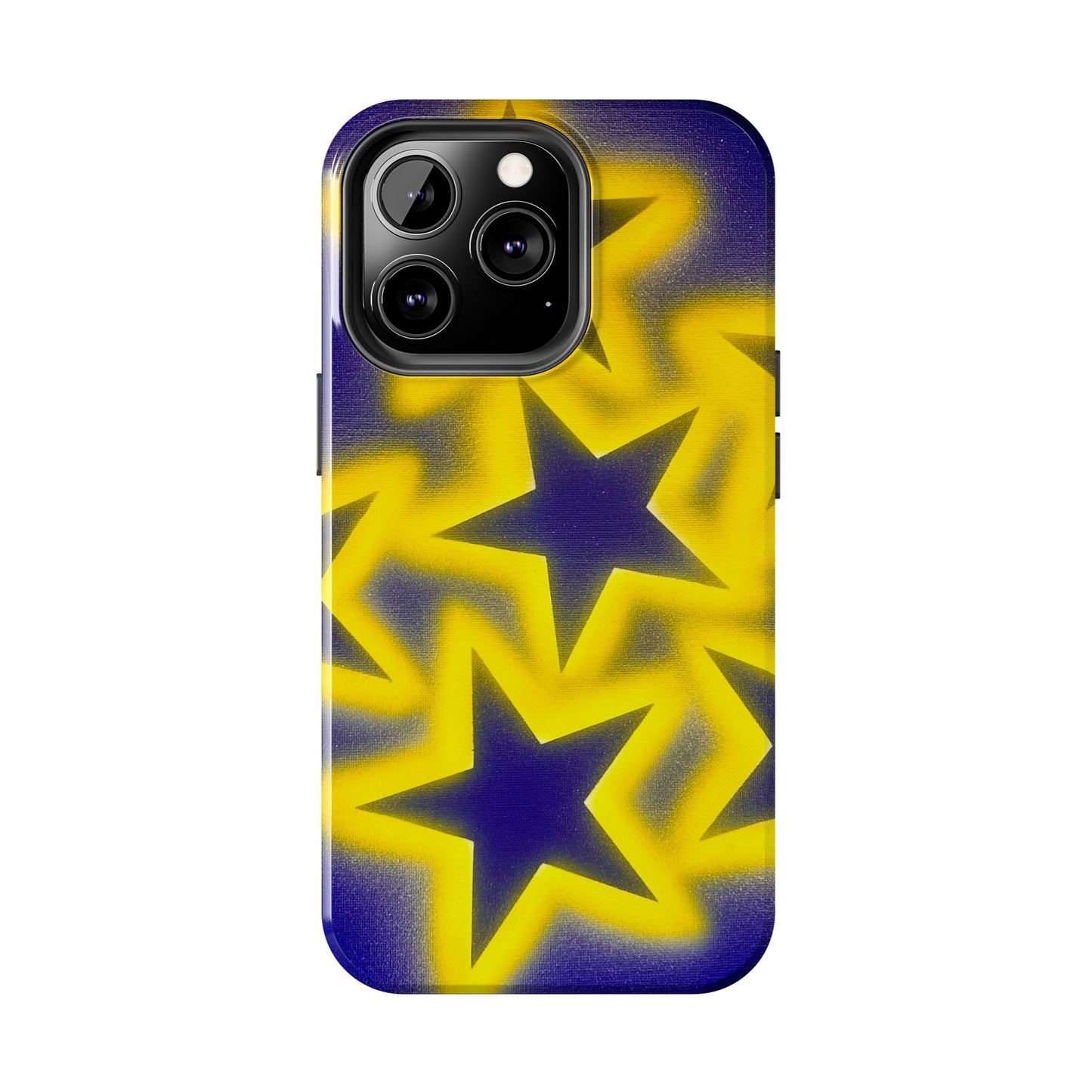 "cosmic crush" airbrush iPhone case