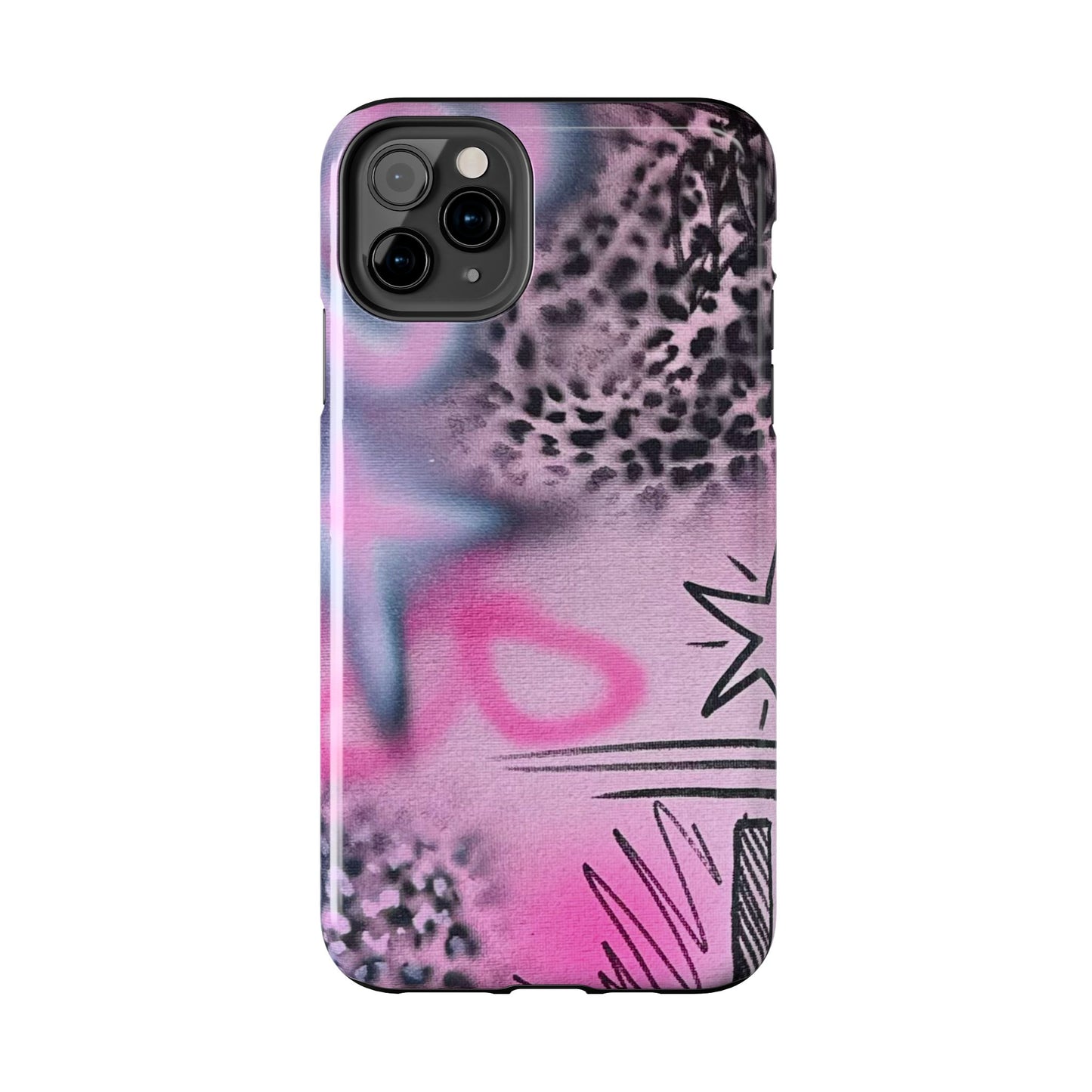"onyx cheetah" airbrush iPhone case