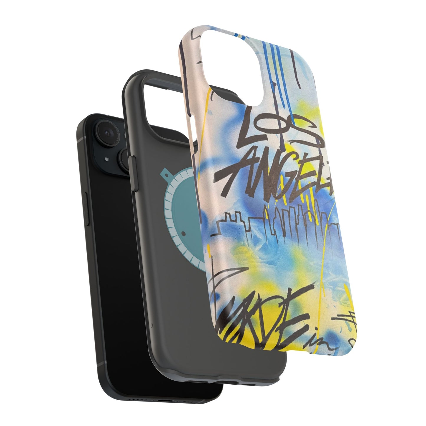 MagSafe "los angeles" airbrush iPhone case