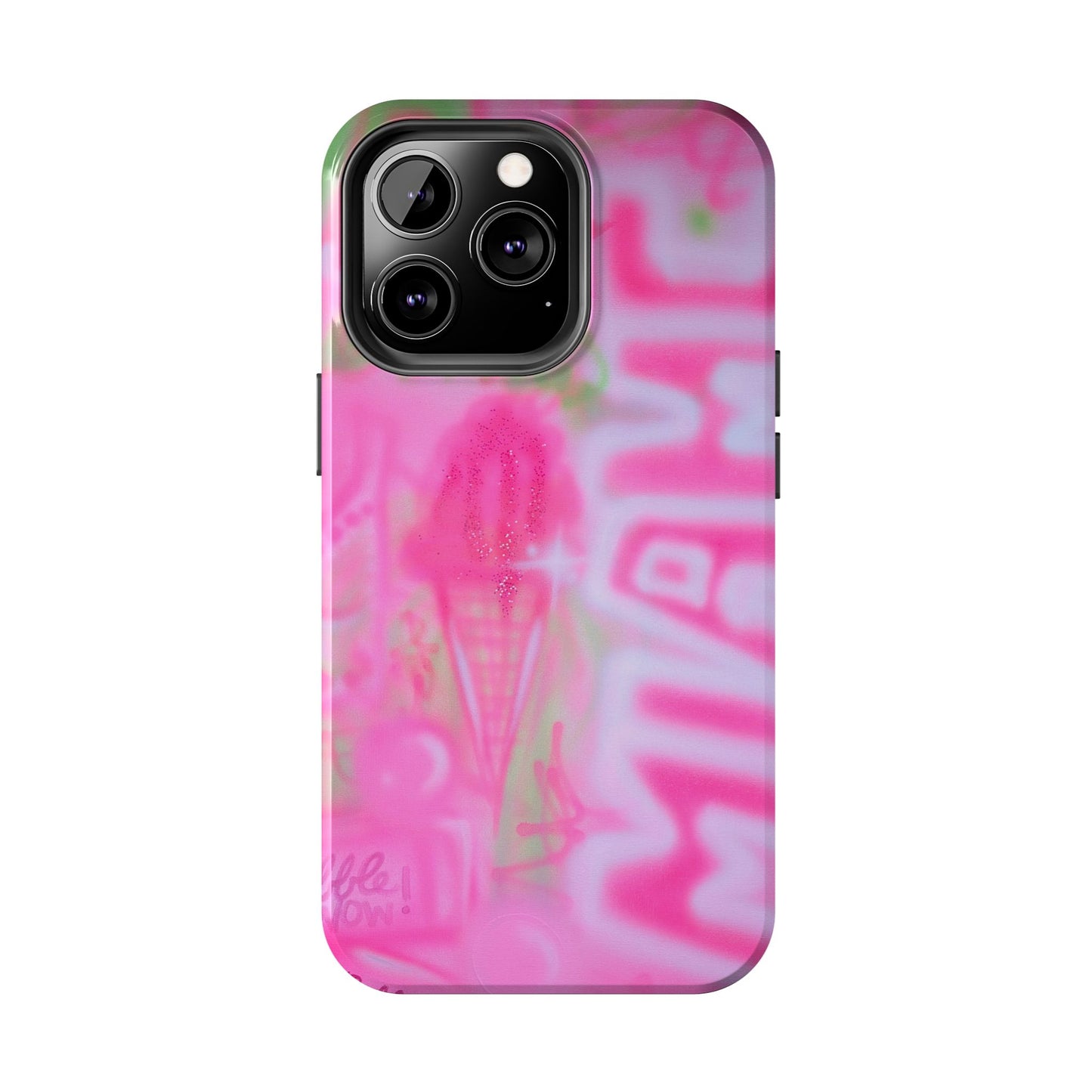 "sunset sorbet" airbrush iPhone case