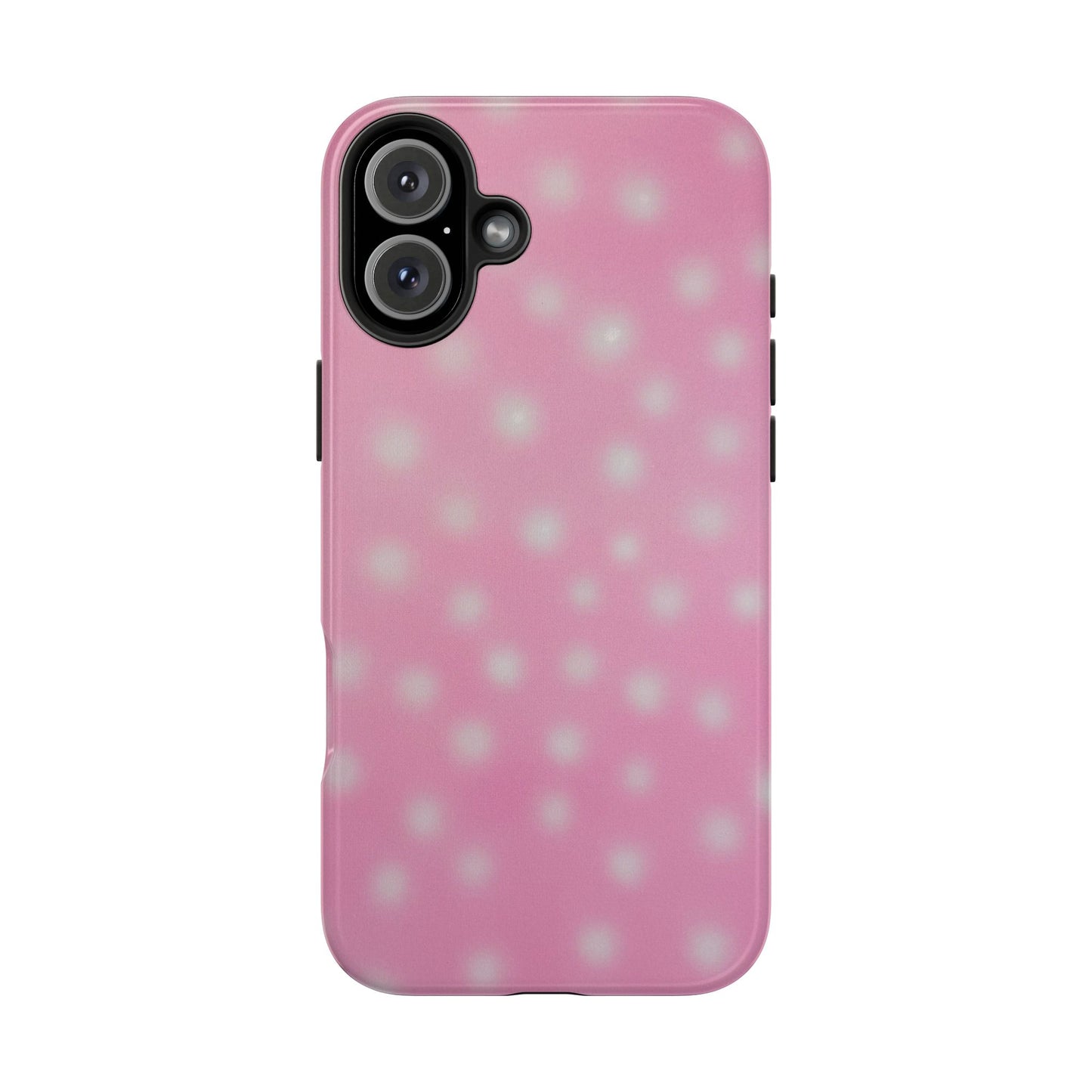 "strawberry swirl polka dots" airbrush iPhone case