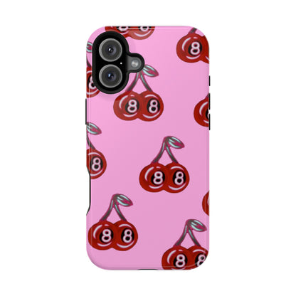 MagSafe "cami cherry pink" Airbrush iPhone Hülle
