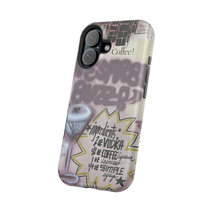 MagSafe "espresso martini" airbrush iPhone case