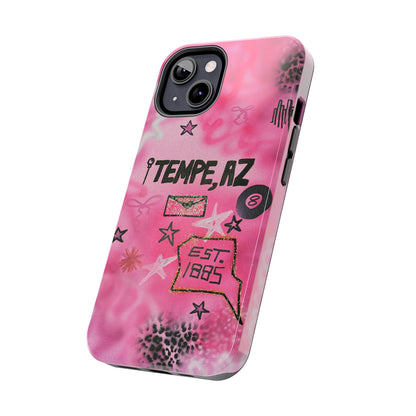 "tempe, az pt. 2" airbrush iPhone case