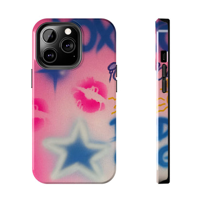 "star symbol" airbrush iPhone case