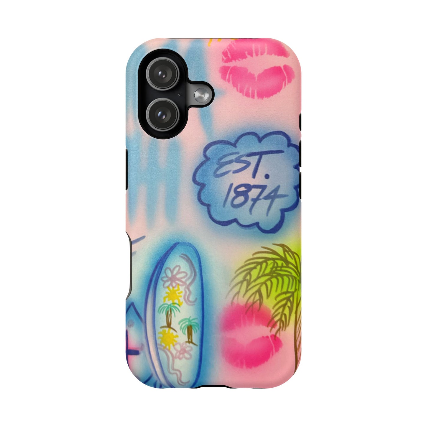 MagSafe „in the wave“ Airbrush iPhone Hülle