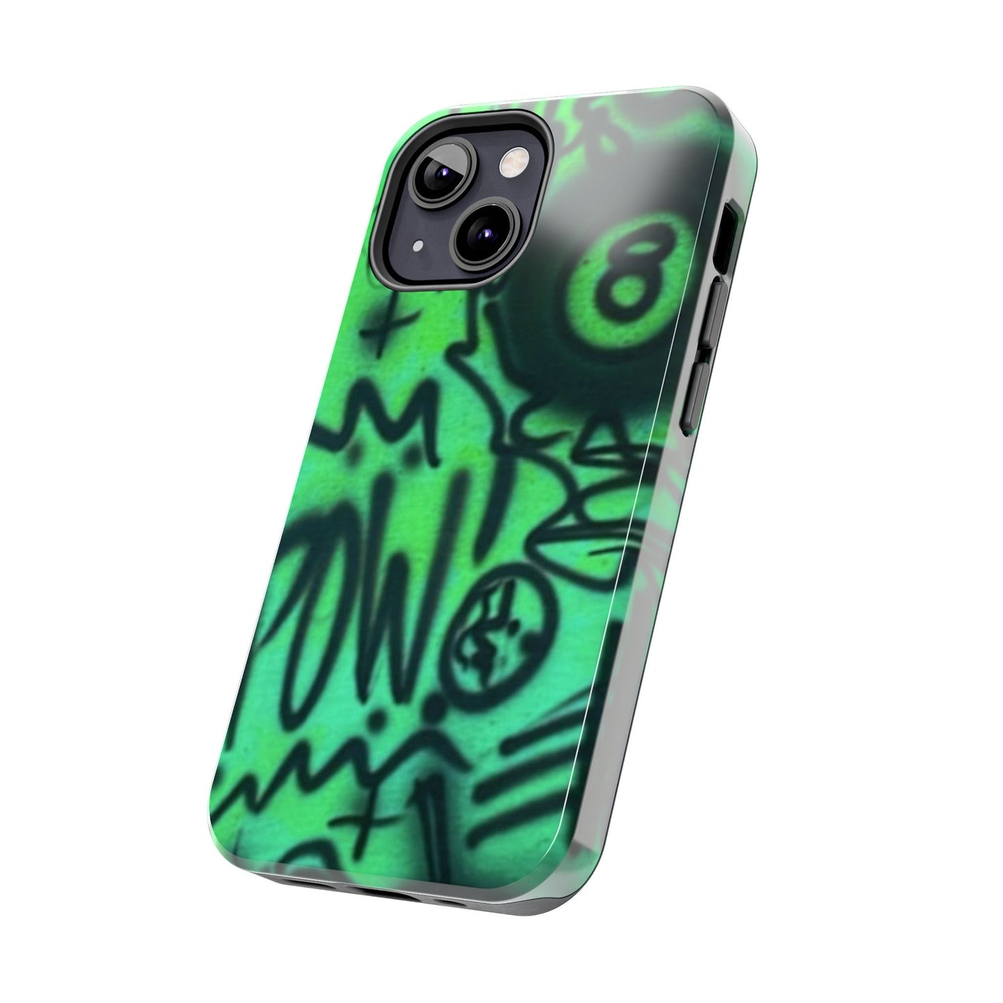 "POW! "airbrush iPhone case