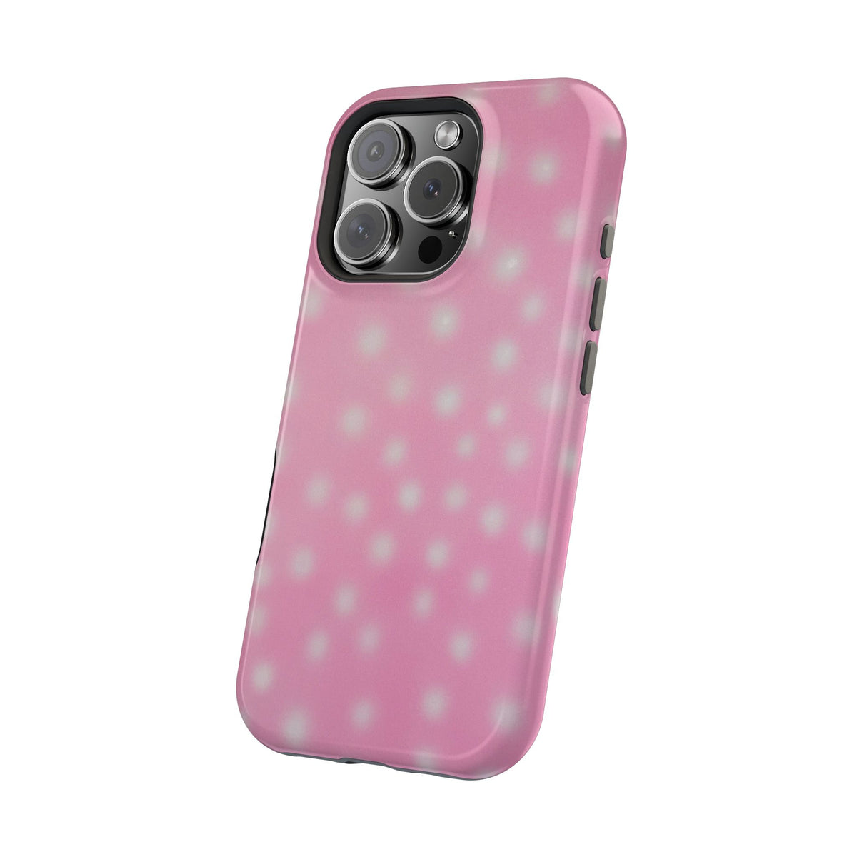 MagSafe "Erdbeerstrudel-Polkadots" Airbrush iPhone Hülle