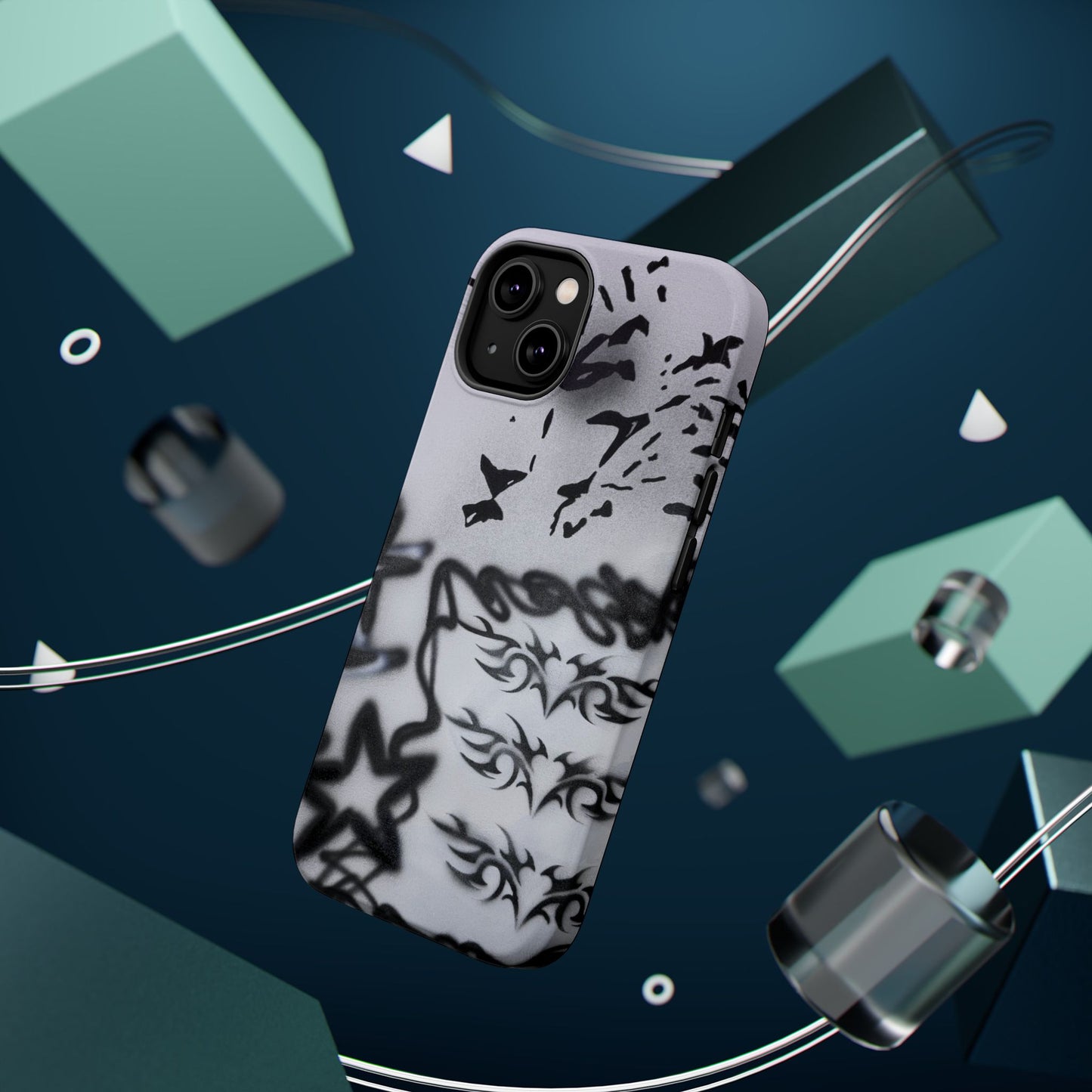 MagSafe "risky biz" airbrush iPhone case
