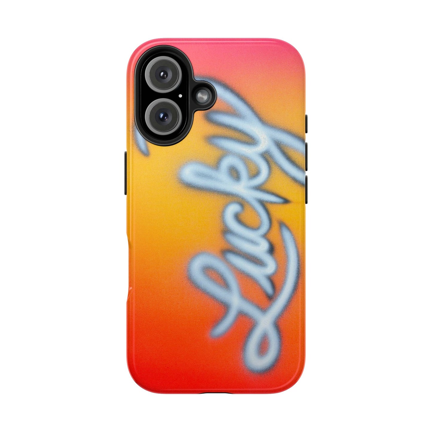 "lucky" airbrush iPhone case
